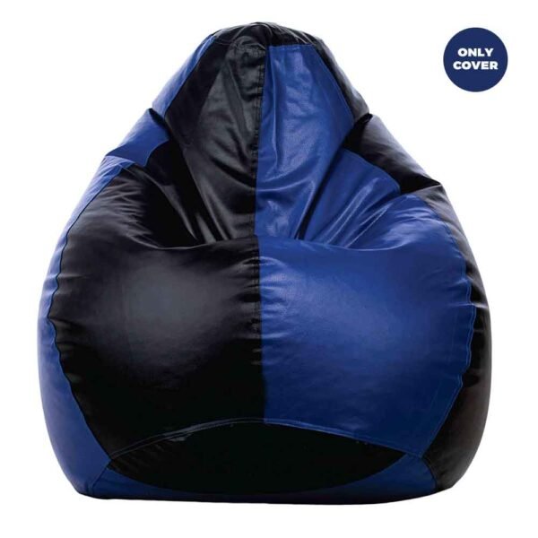 Black and Blue Bean bag Cover